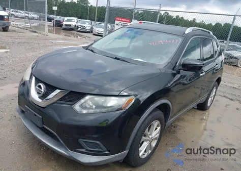 2016 Nissan Rogue Sv из США, поврежденный, VIN KNMAT2MV9GP675022